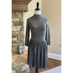 Ted Baker Noaleen Metallic Pleated Knit 